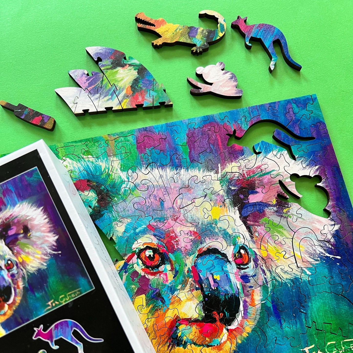Father's Day Bundle - Koala and Kangaroo with a FREE ceramic mug