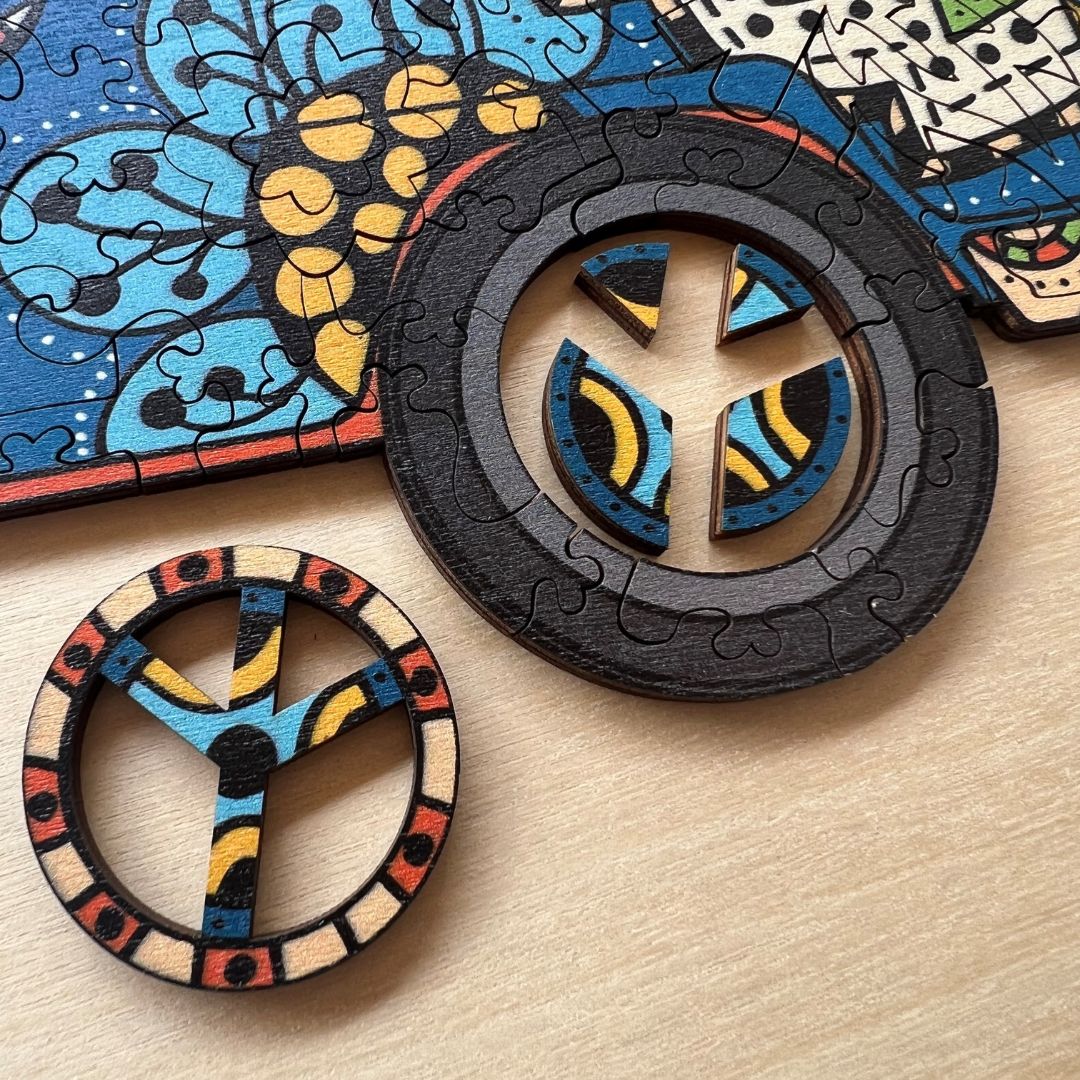 Father's Day Bundle - Groovy Van and MadHatter with FREE ceramic mug