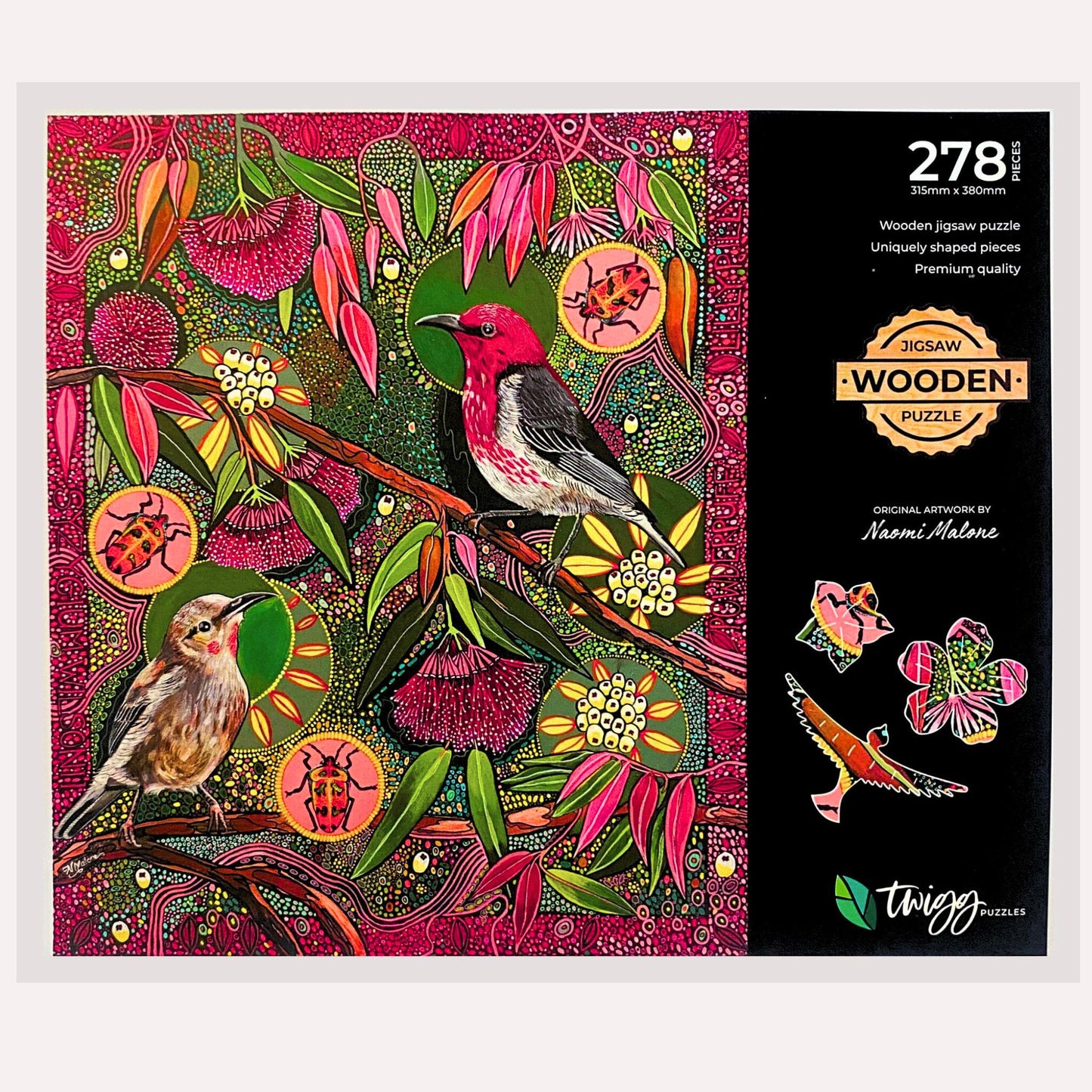 248 piece - PowderPuff Lilly Pilly - Naomi Malone