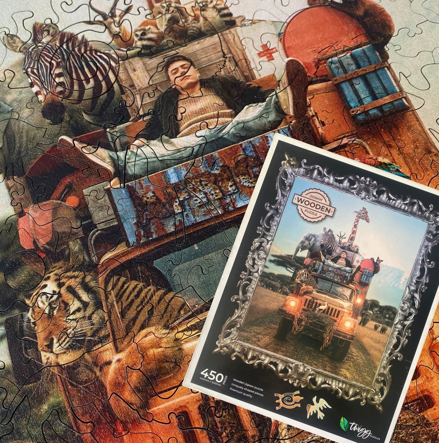 450 pieces - Safari Dream