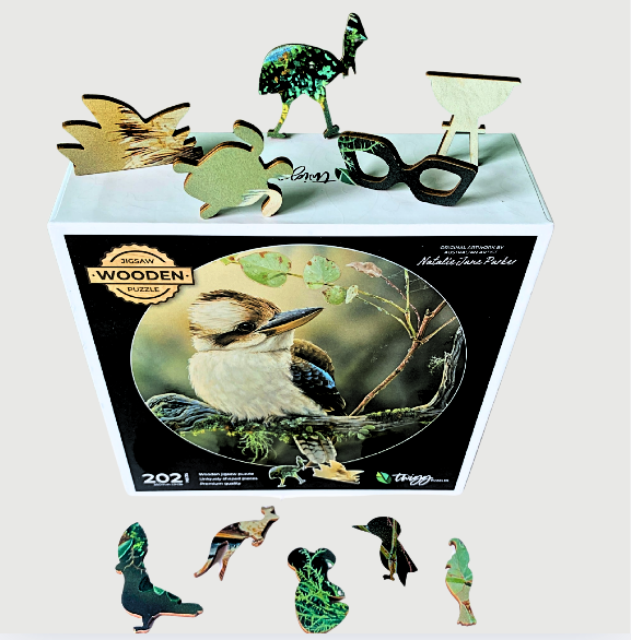 202 pieces - Kookaburra - Original Artwork