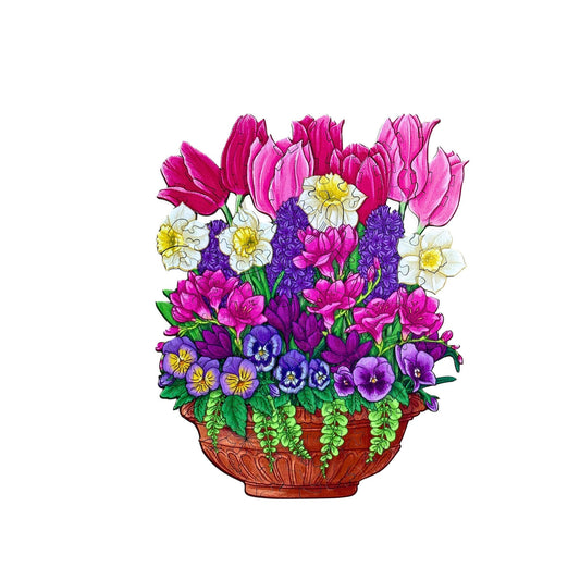 94 Pieces - Spring Flower Pot