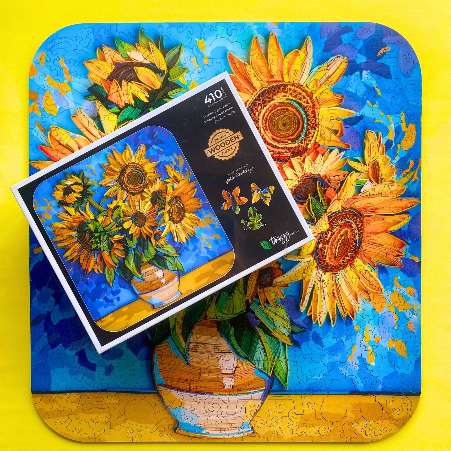 410 pieces - Sunflowers - Original Artwork