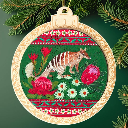 Christmas Bauble Collection - Numbat