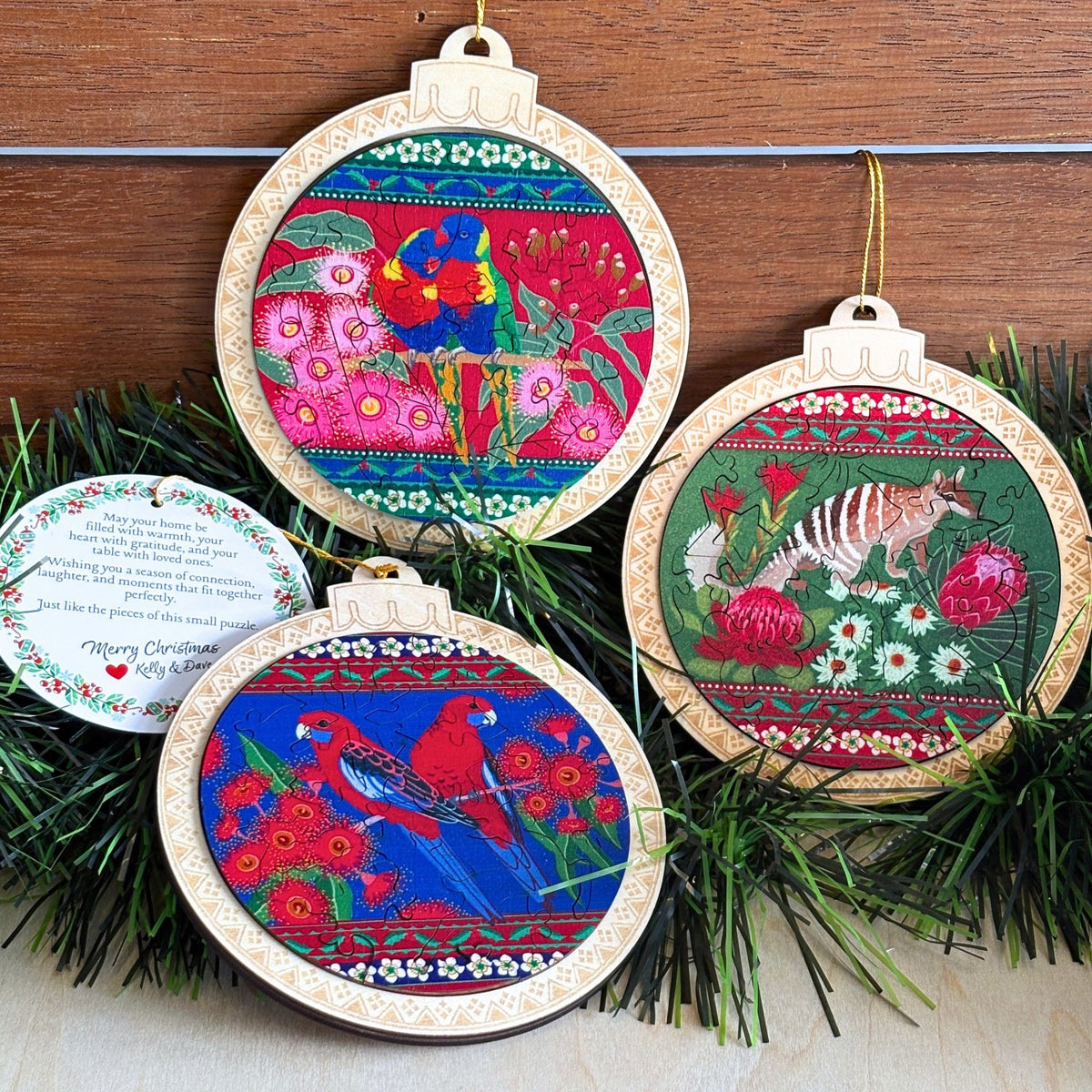 Christmas Bauble Collection - Rosella