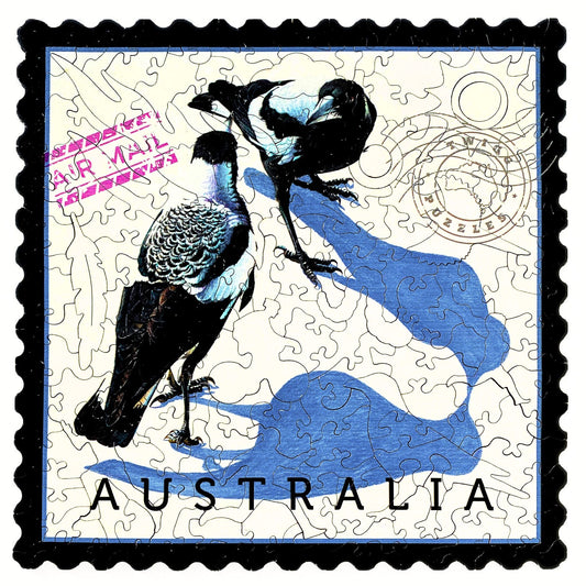 141 Pieces - Magpie - Sally Edmonds Original Artwork
