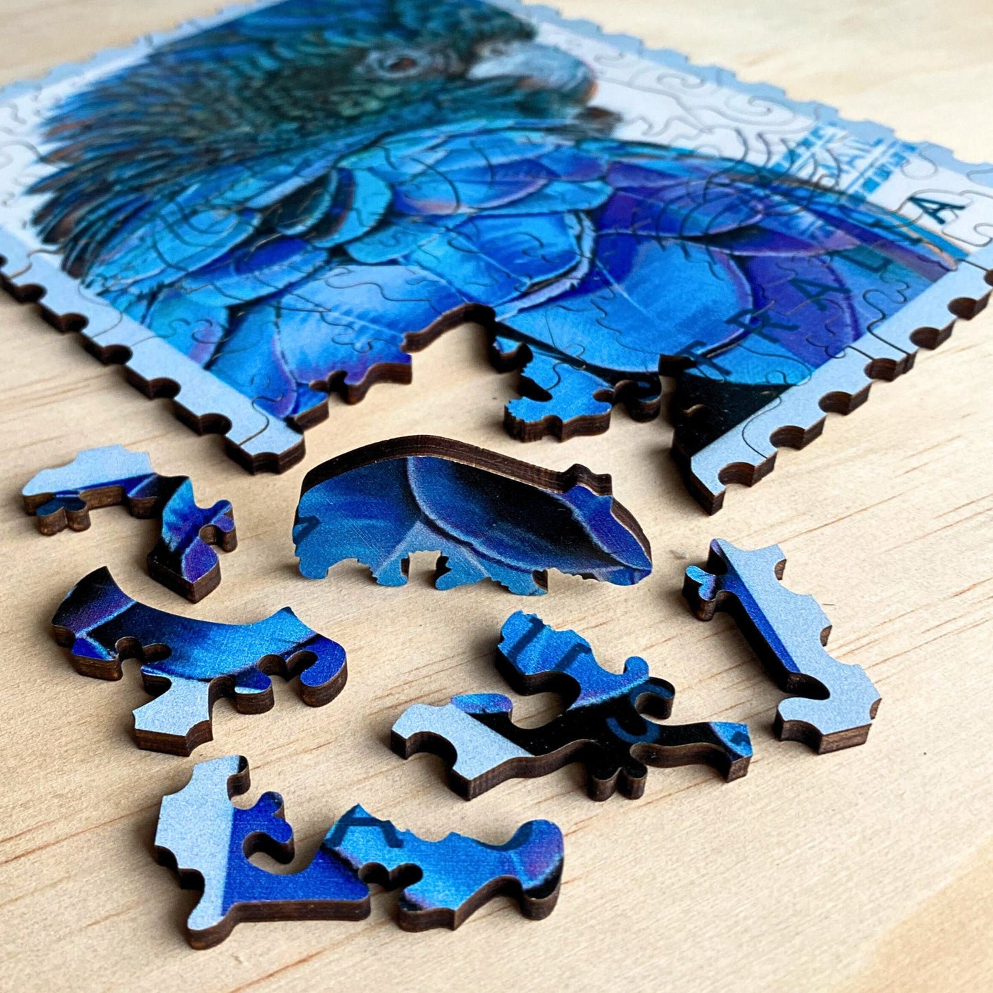 74 pieces - Big Blue - Sally Edmonds Original Artwork