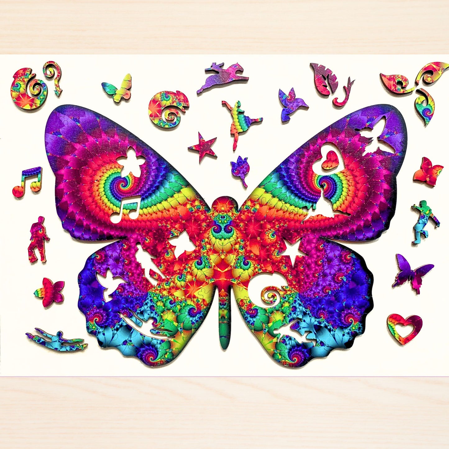 167 pieces - Brilliant Butterfly