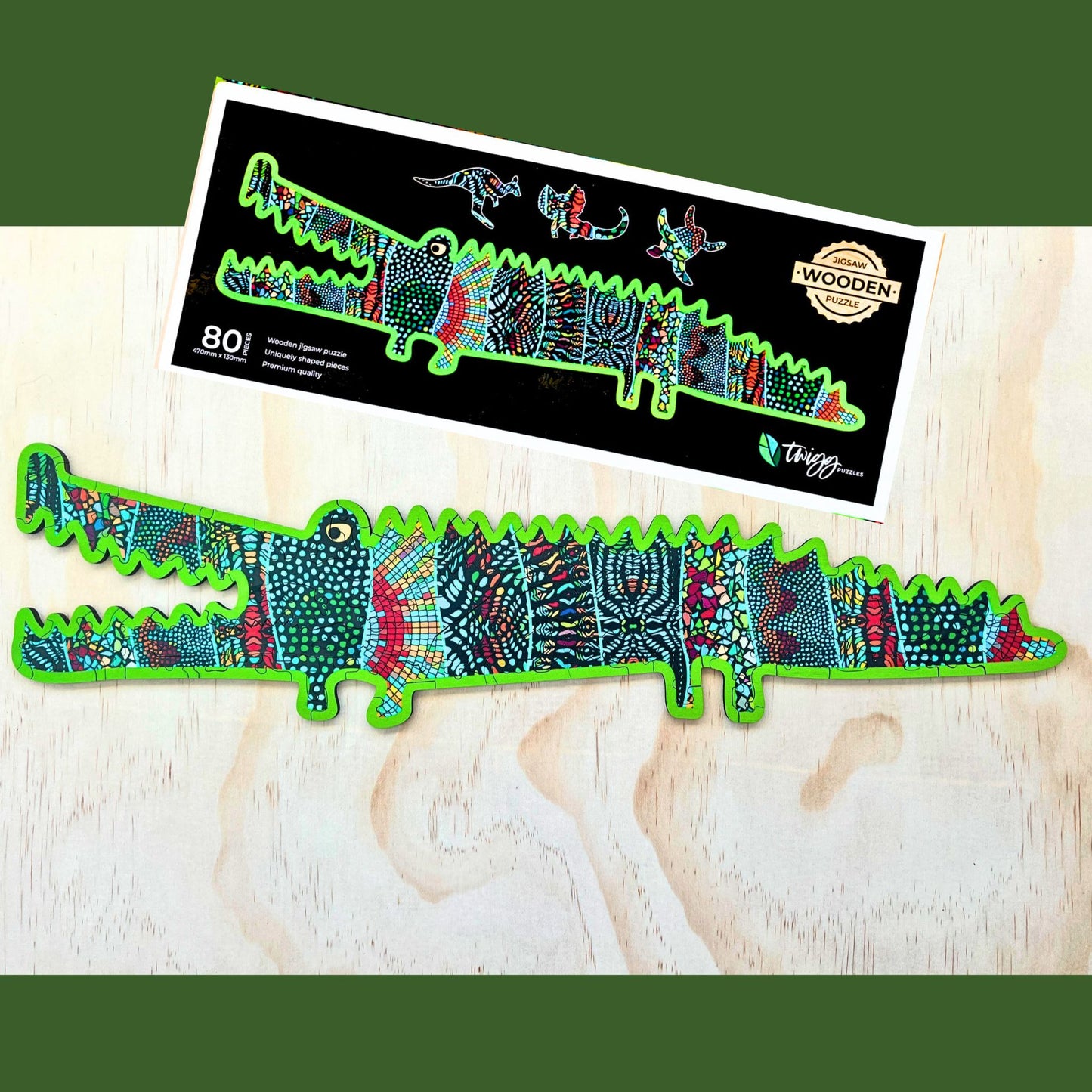 80-pieces Mr Croc