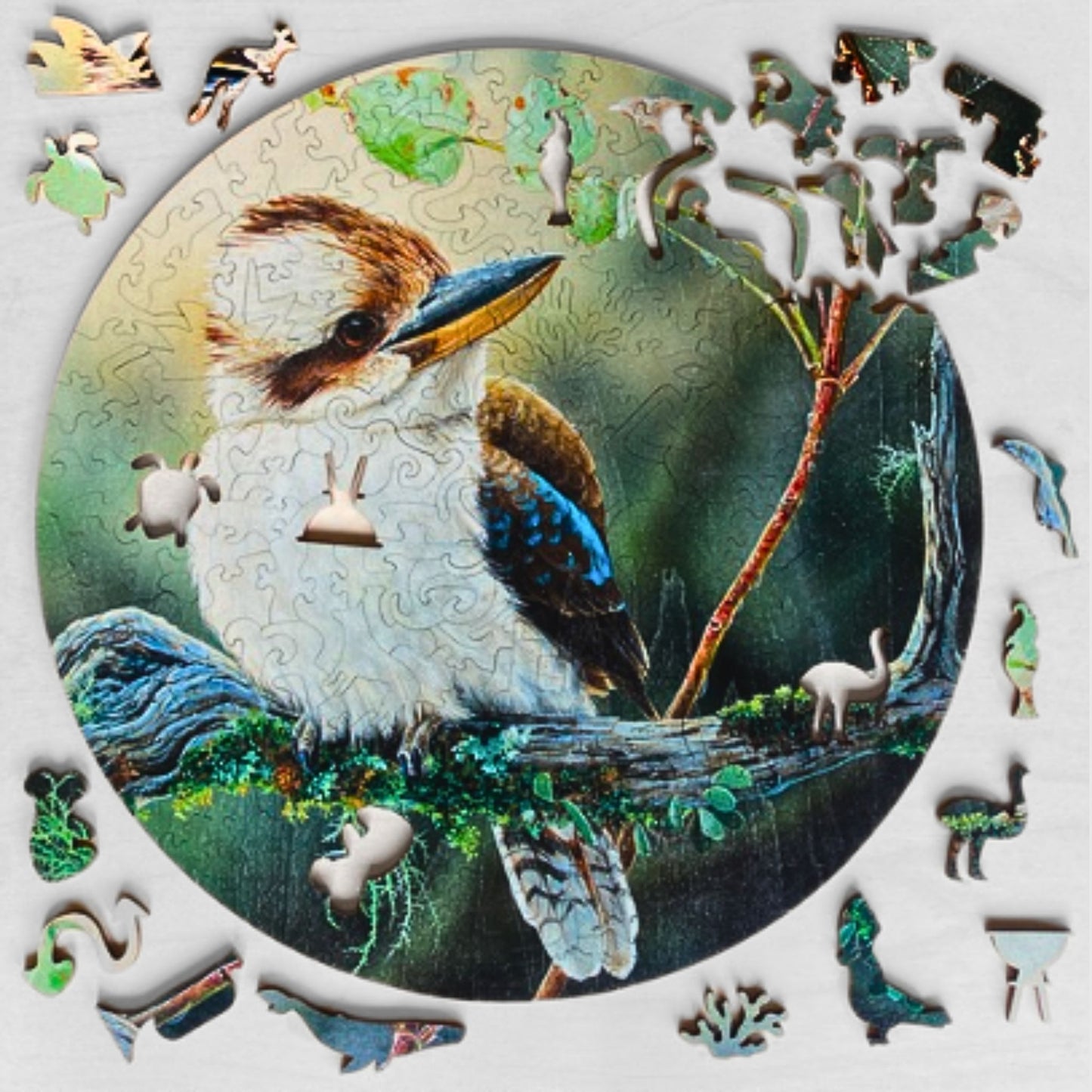 202 pieces - Kookaburra - Original Artwork