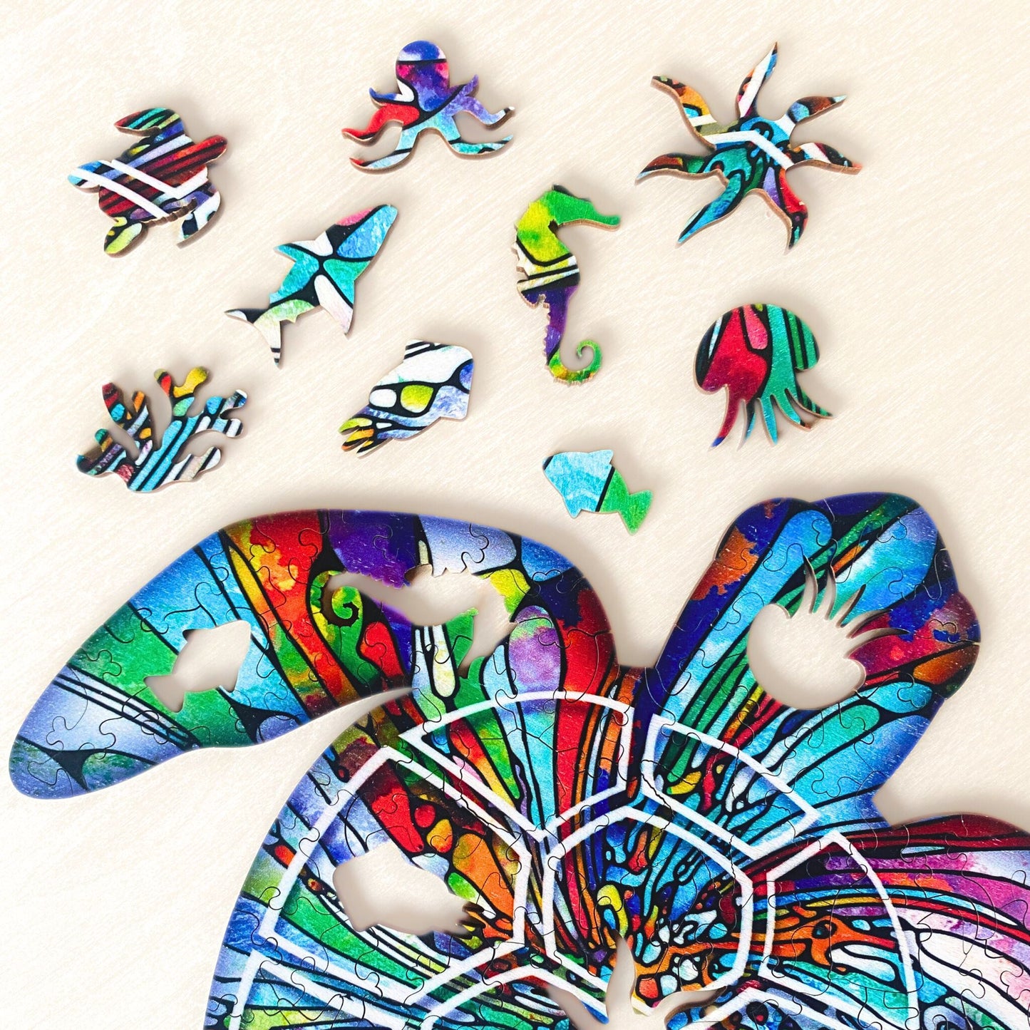 148 pieces - Mooloolaba Turtle - Original design