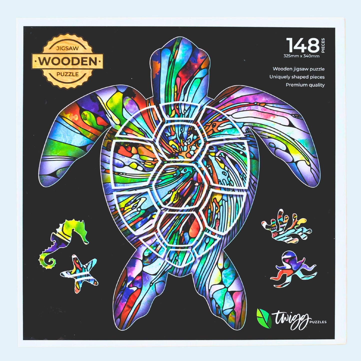 148 pieces - Mooloolaba Turtle - Original design