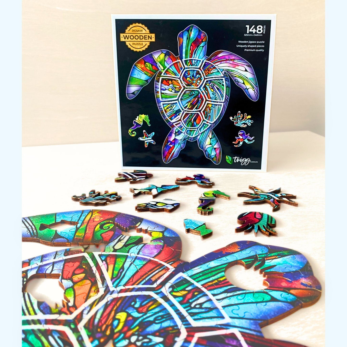 148 pieces - Mooloolaba Turtle - Original design