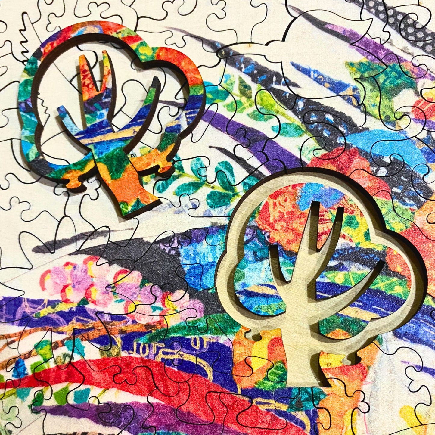 389 pieces - Black Cockatoo - Original artist artwork