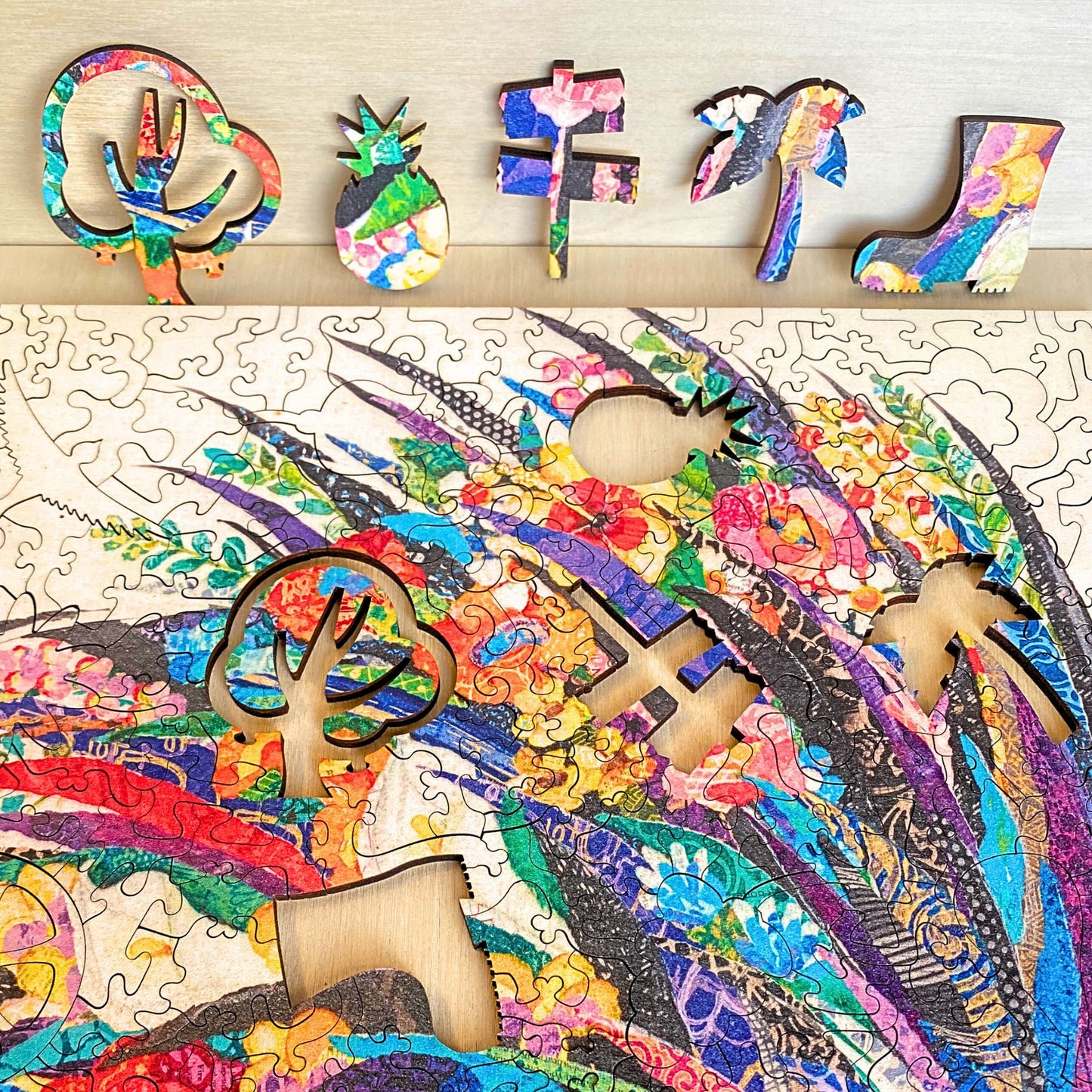 389 pieces - Black Cockatoo - Original artist artwork
