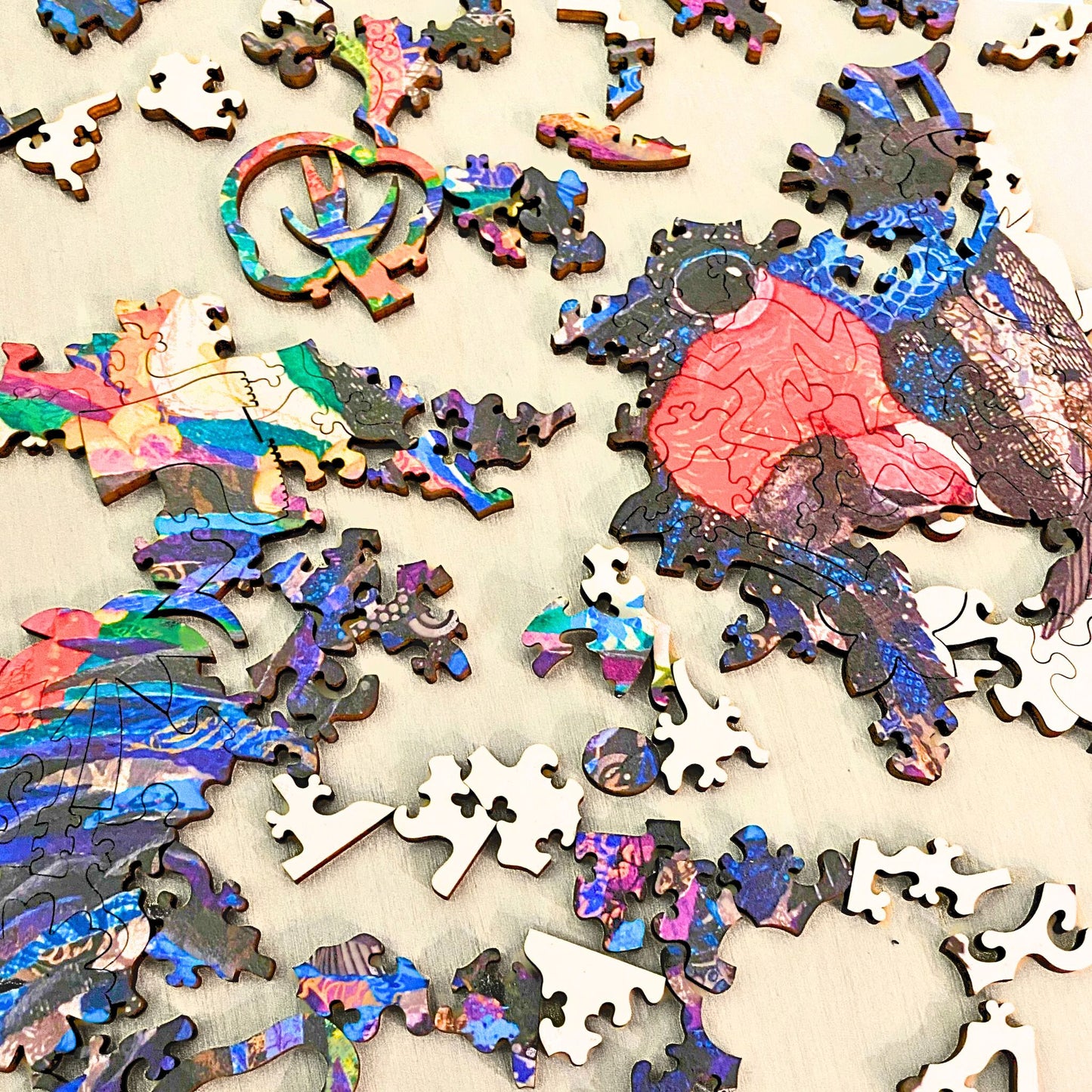 389 pieces - Black Cockatoo - Original artist artwork