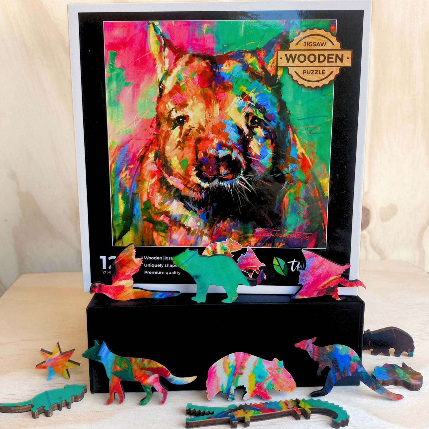 123 pieces - Winston Wombat - Original Artwork