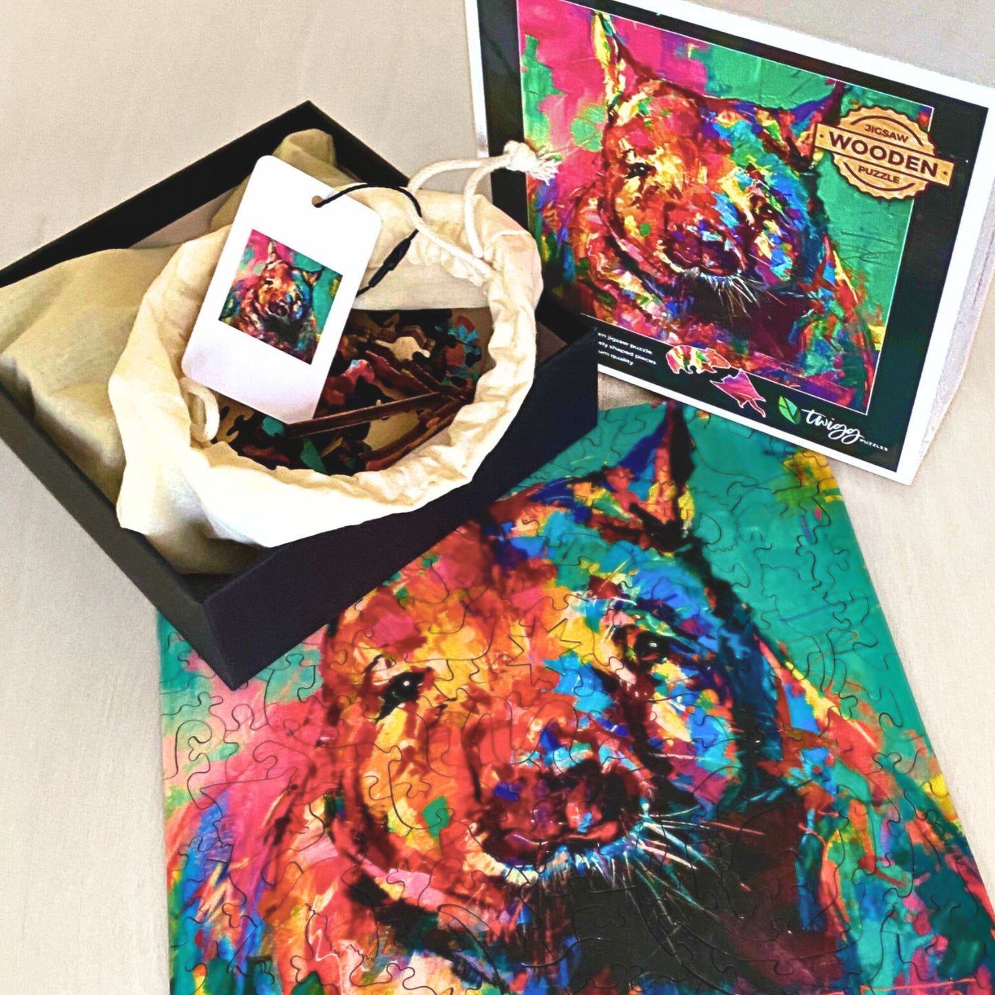 123 pieces - Winston Wombat - Original Artwork