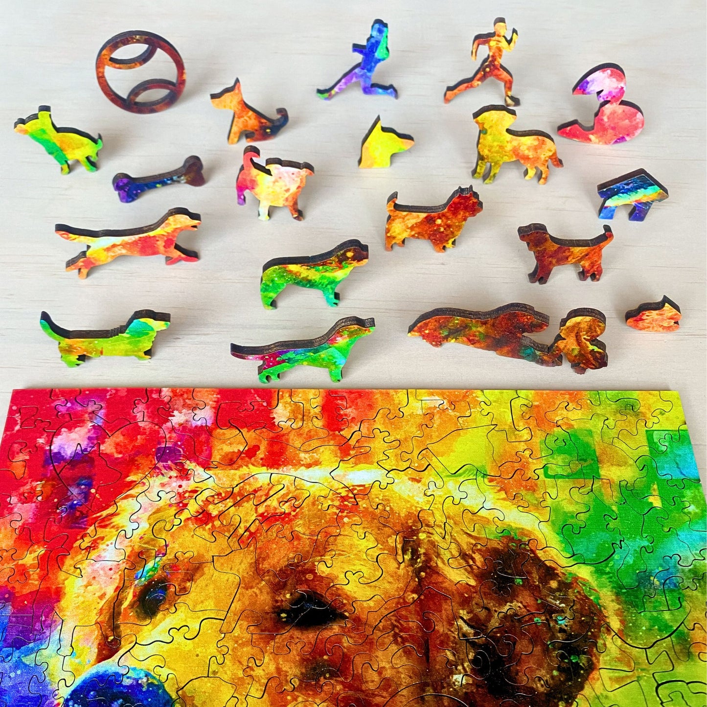 202 pieces - Golden Retriever
