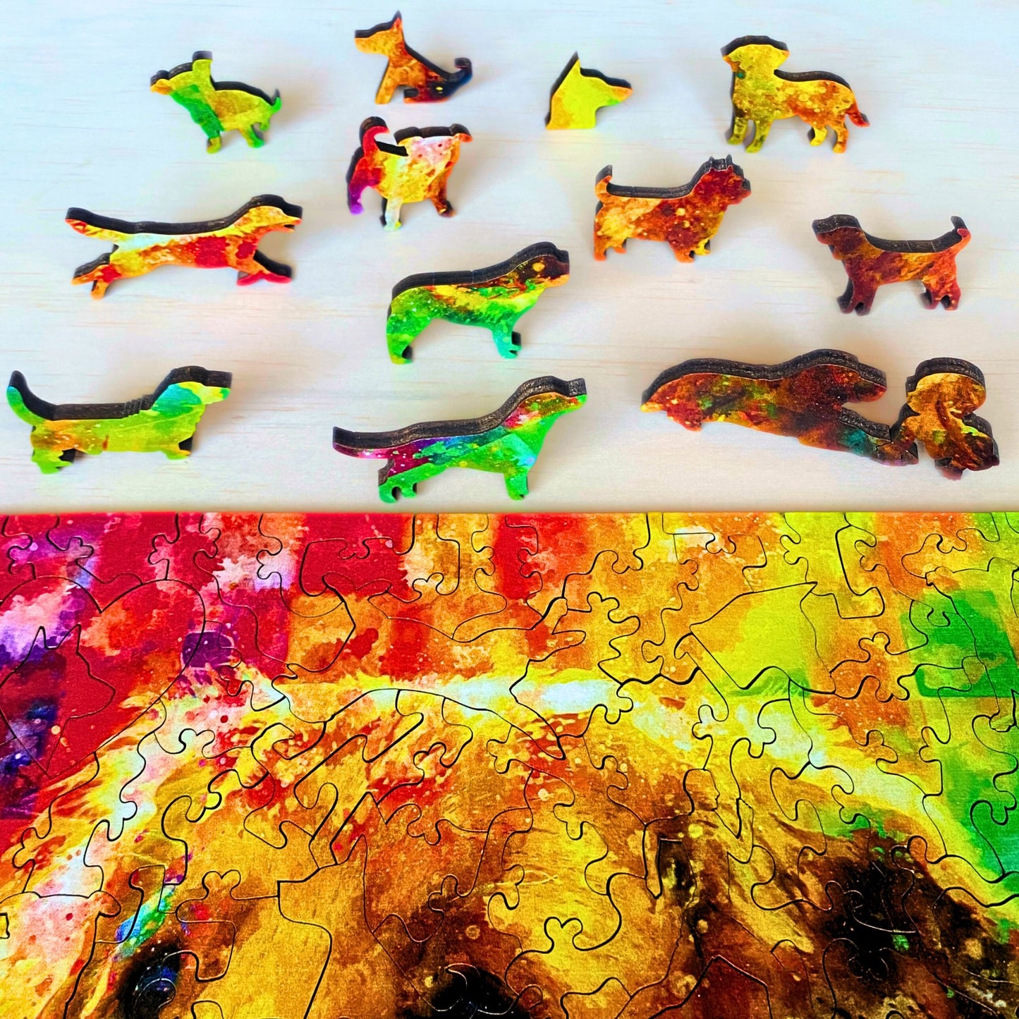202 pieces - Golden Retriever