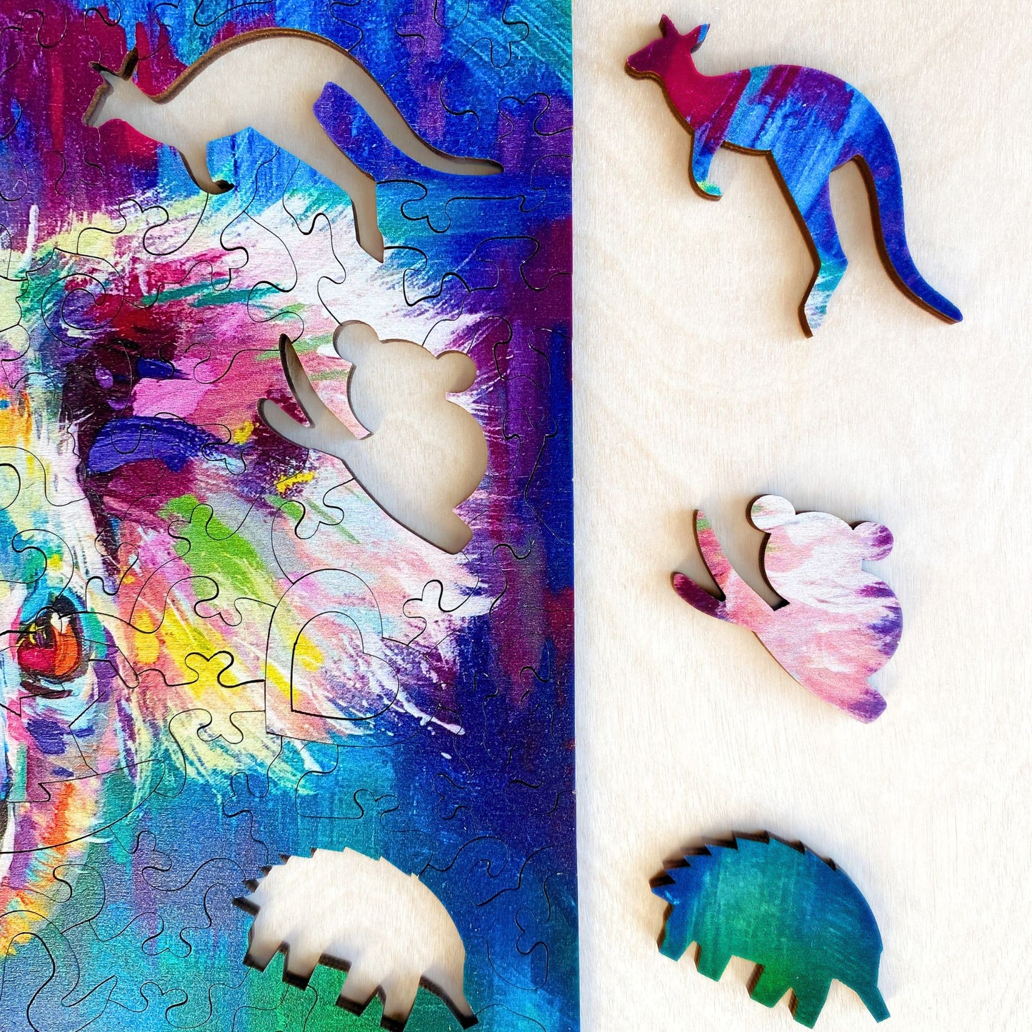 168 pieces - Cuddly Koala Original Artwork