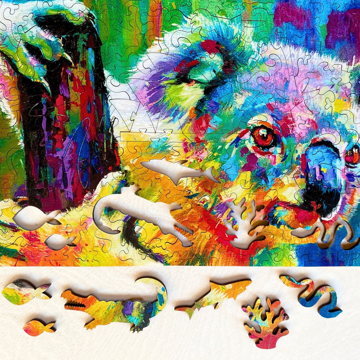 168 pieces - Cuddly Koala Original Artwork