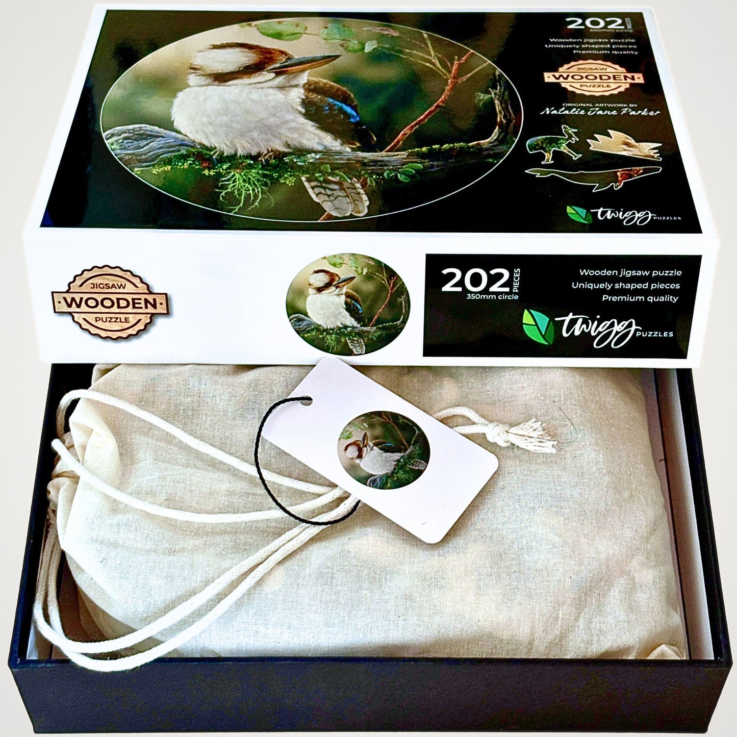 202 pieces - Kookaburra - Original Artwork