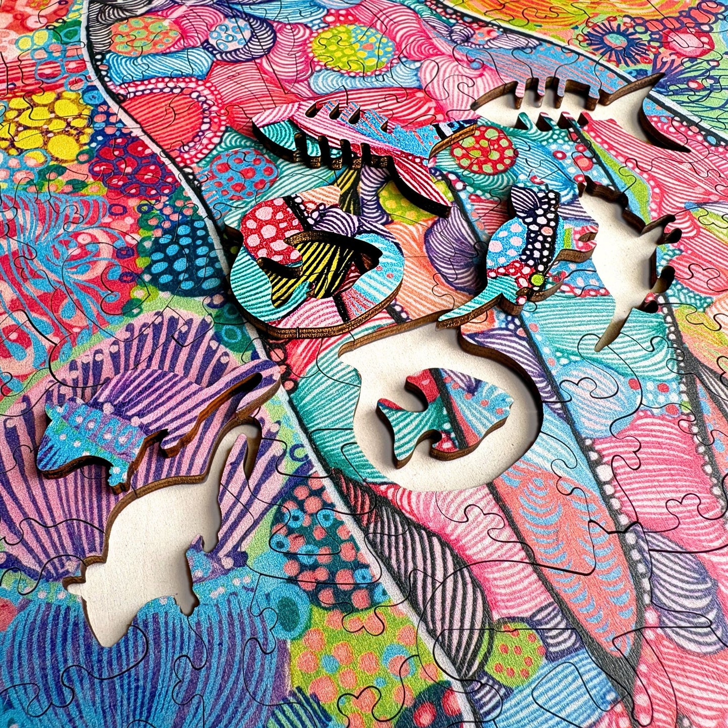 309 pieces - Carefree Cat - Original artwork