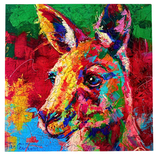 147 Pieces - Clive the Kangaroo - Jos Coufreur Original Artist