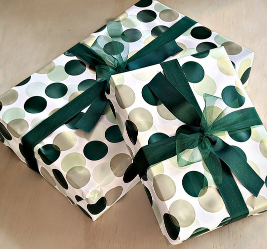Add in gift wrapping with a beautiful ribbon and gift tag