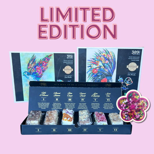 Black Cockatoo / Botanical Swallow and Luxury Nougat Bundle