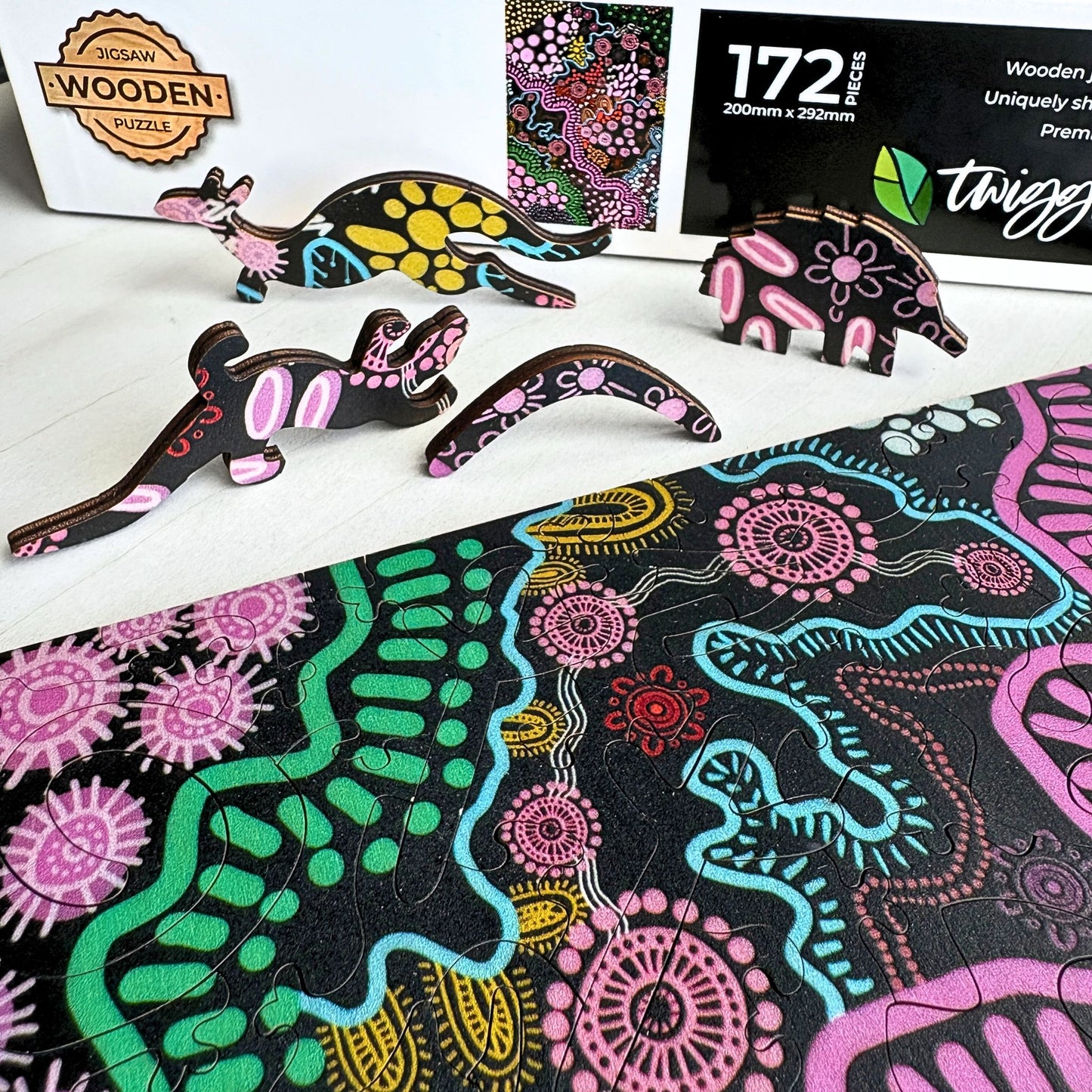 172 pieces- Bunya Sister - Original Artwork from Leah Cummins