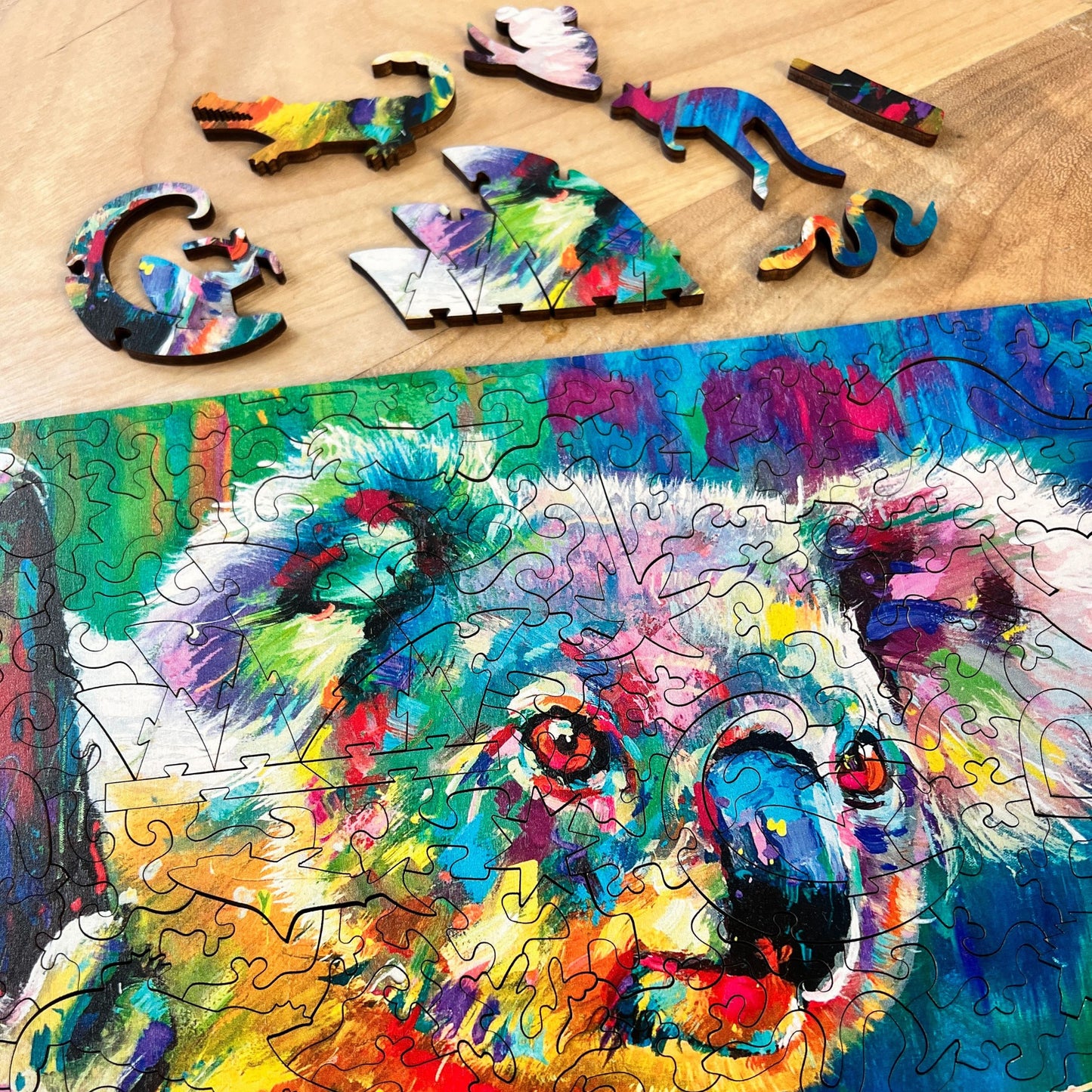 168 pieces - Cuddly Koala Original Artwork