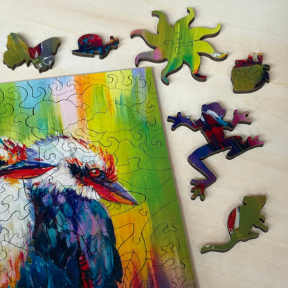 197 Pieces - 3Kookaburras - Original artwork