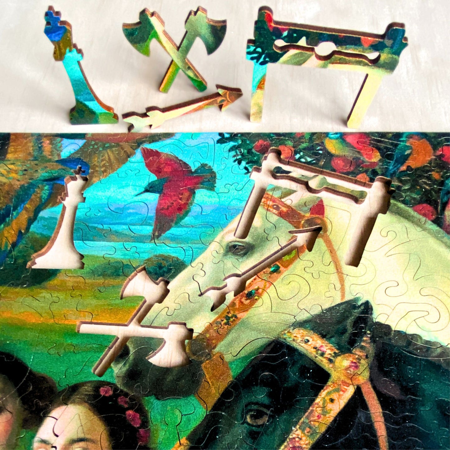 671 pieces - Royal Hunt - Original Artwork