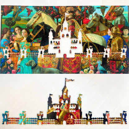671 pieces - Royal Hunt - Original Artwork
