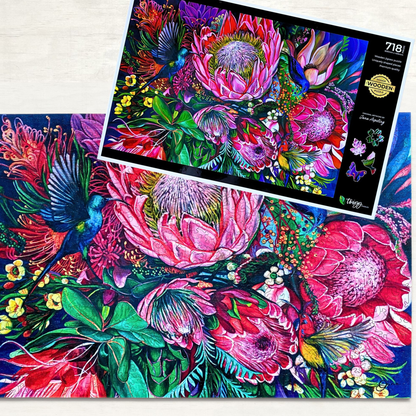 718 Pieces - Nectar - Jana Aspeling Original Artwork