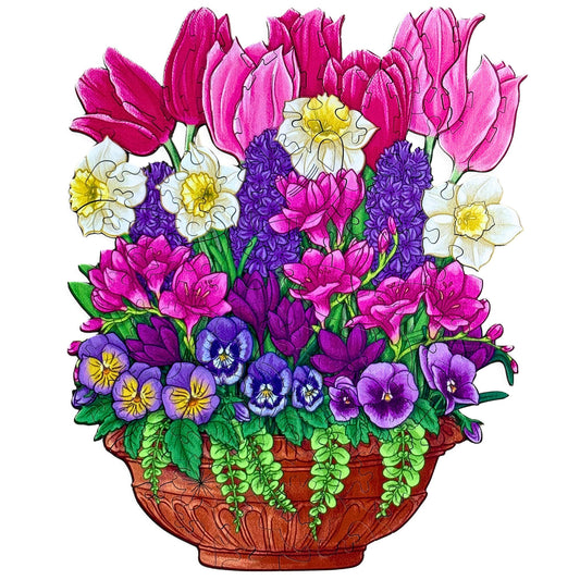 94 Pieces - Spring Flower Pot