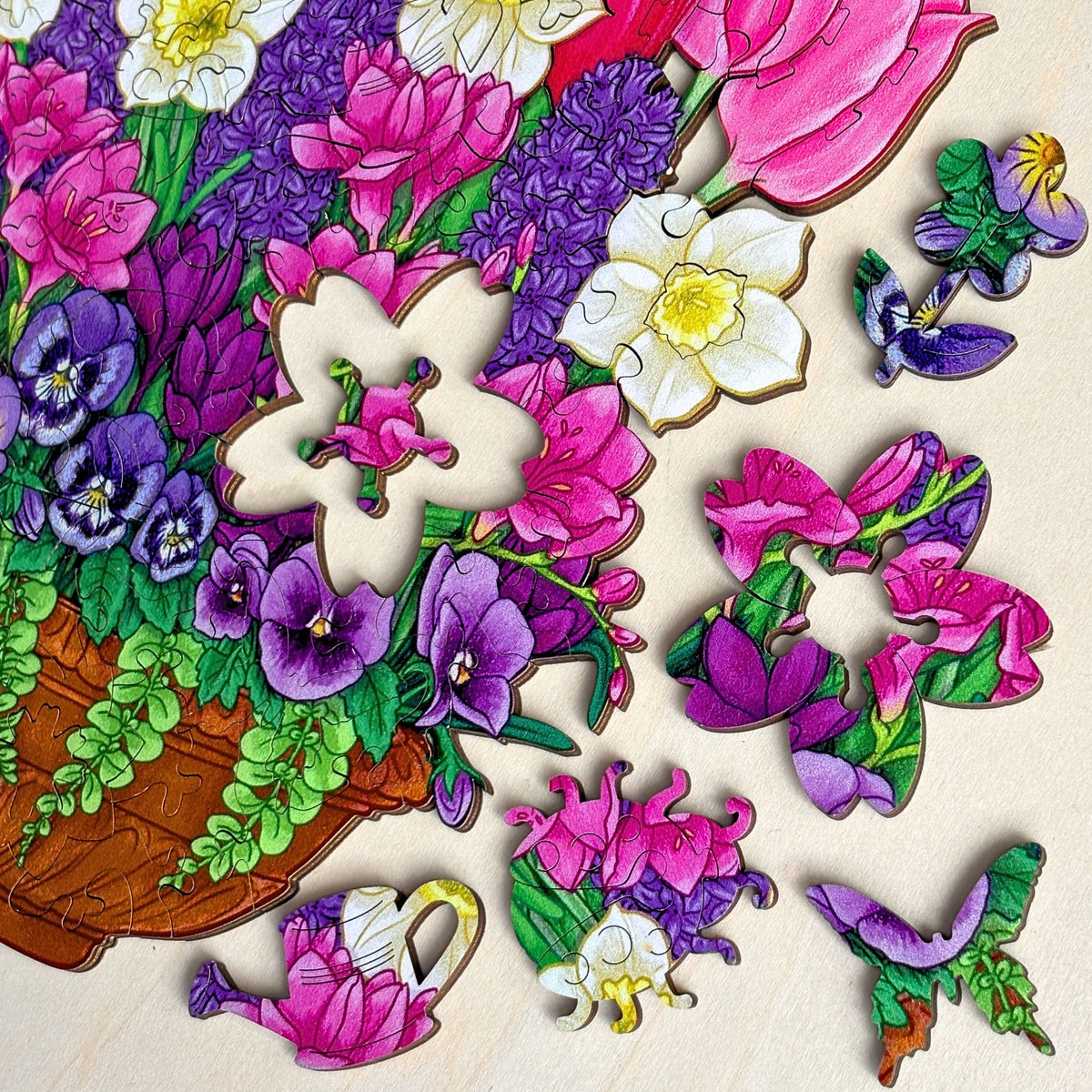 94 Pieces - Spring Flower Pot