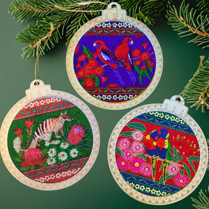 Christmas Bauble Collection - Set of 3