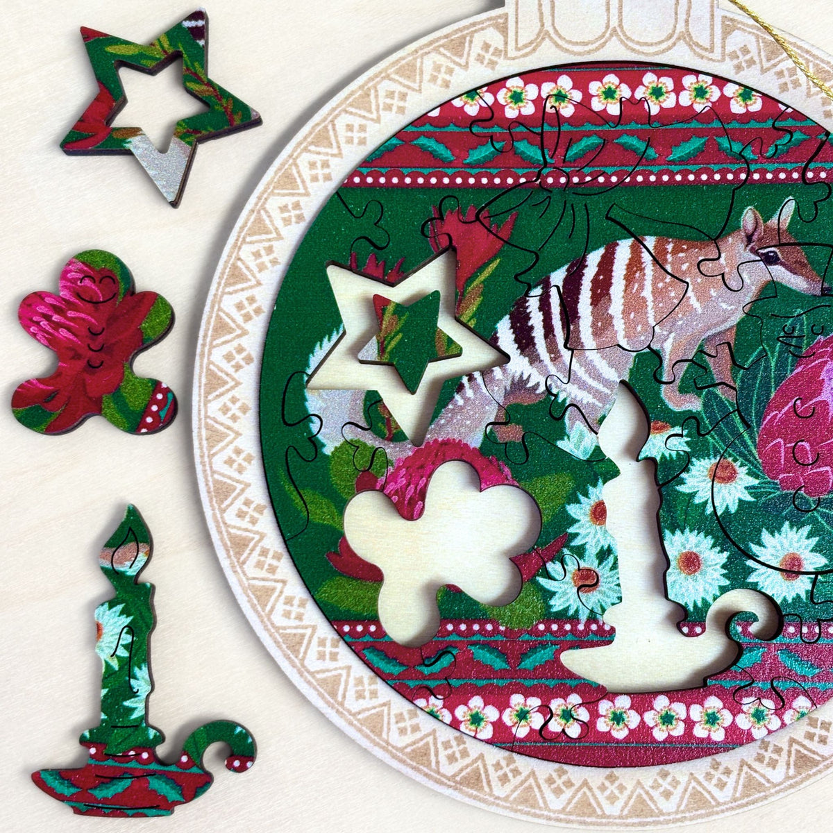 Christmas Bauble Collection - Numbat
