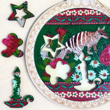 Christmas Bauble Collection - Numbat