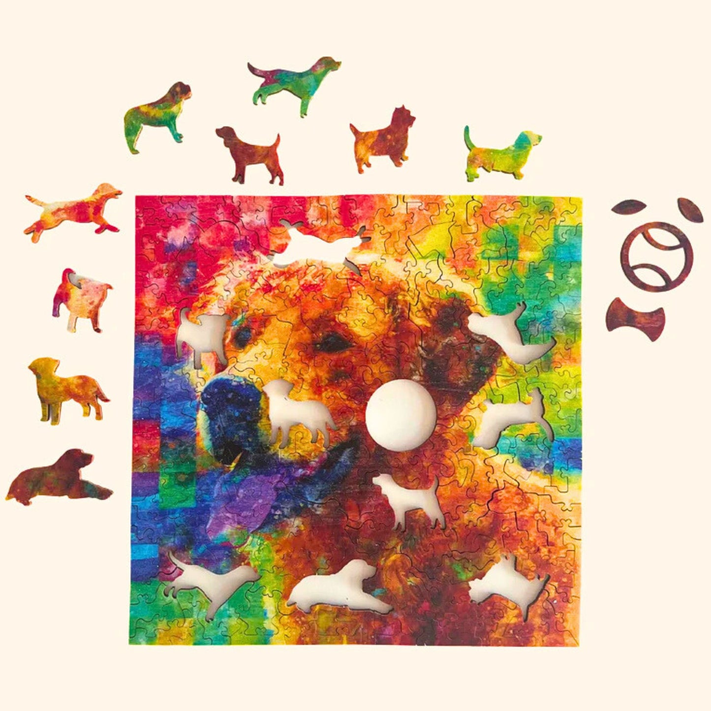 202 pieces - Golden Retriever