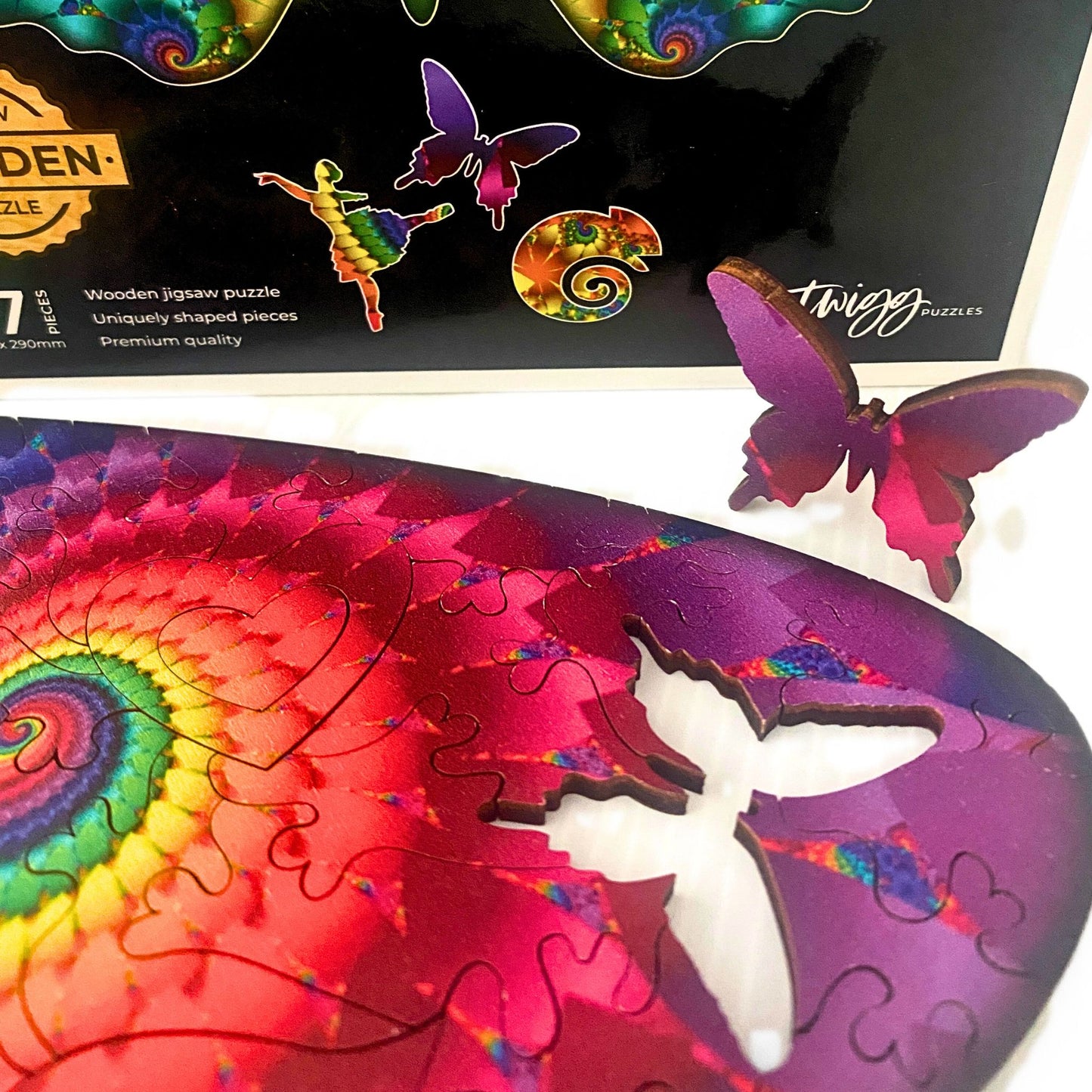 167 pieces - Brilliant Butterfly