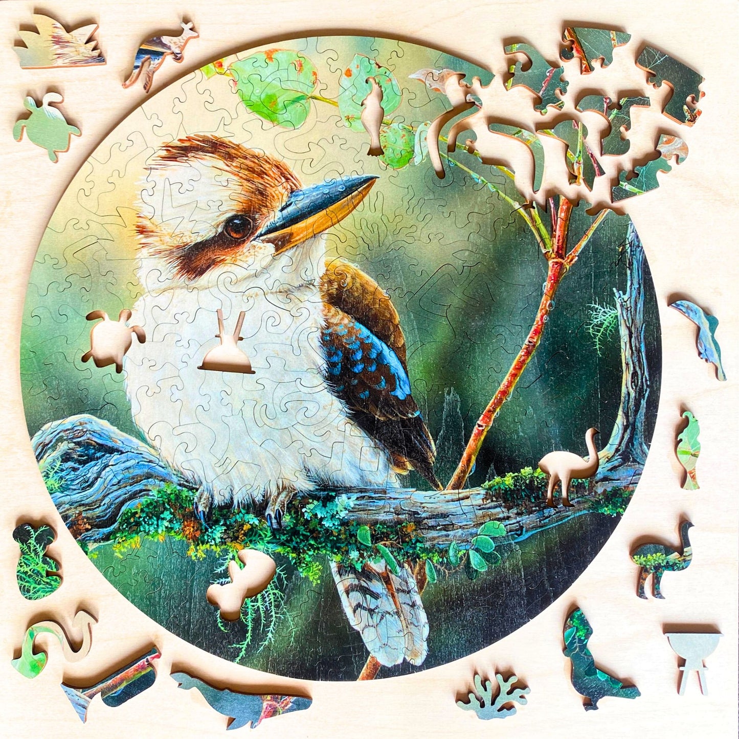 202 pieces - Kookaburra - Original Artwork