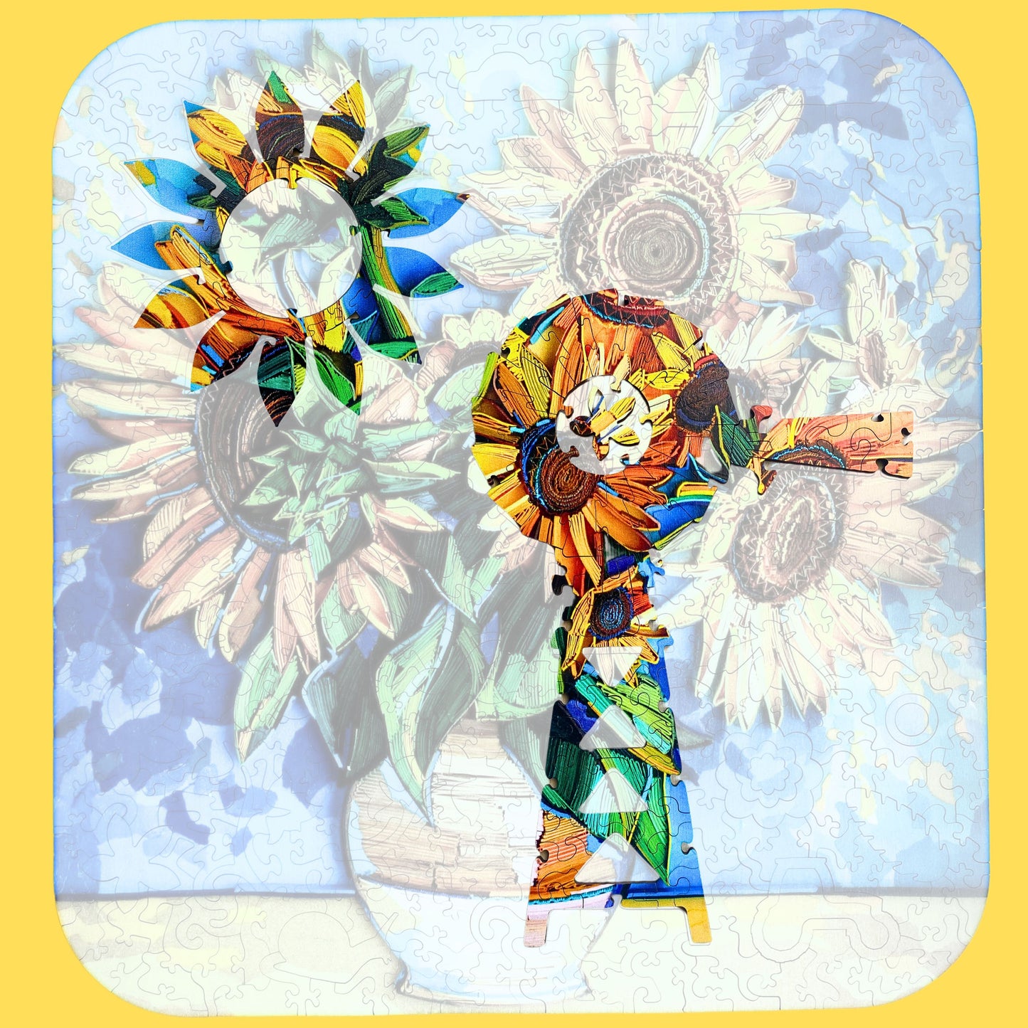 410 pieces - Sunflowers - Original Artwork