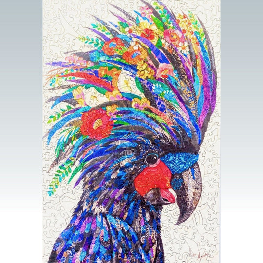 389 pieces - Black Cockatoo - Original artist artwork