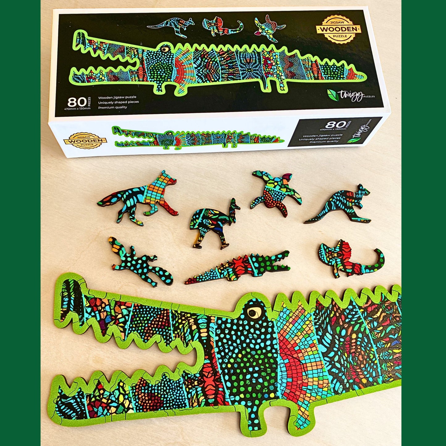 80-pieces Mr Croc