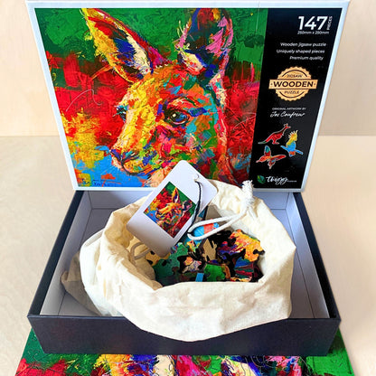 147 Pieces - Clive the Kangaroo - Jos Coufreur Original Artist
