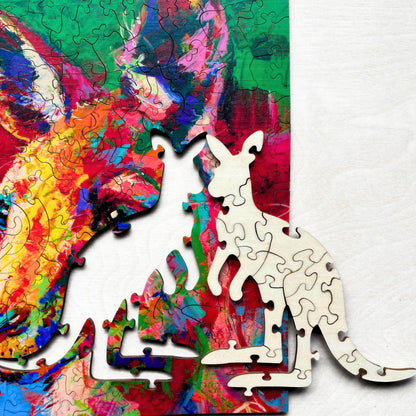 147 Pieces - Clive the Kangaroo - Jos Coufreur Original Artist